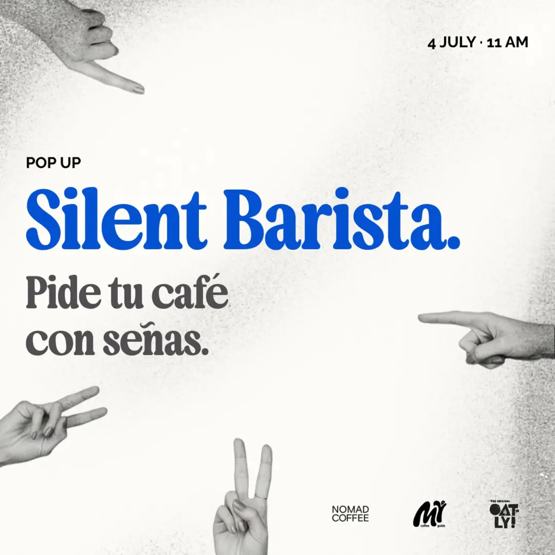 Pop Up Silent Barista x Nomad (en Cal Nomad)