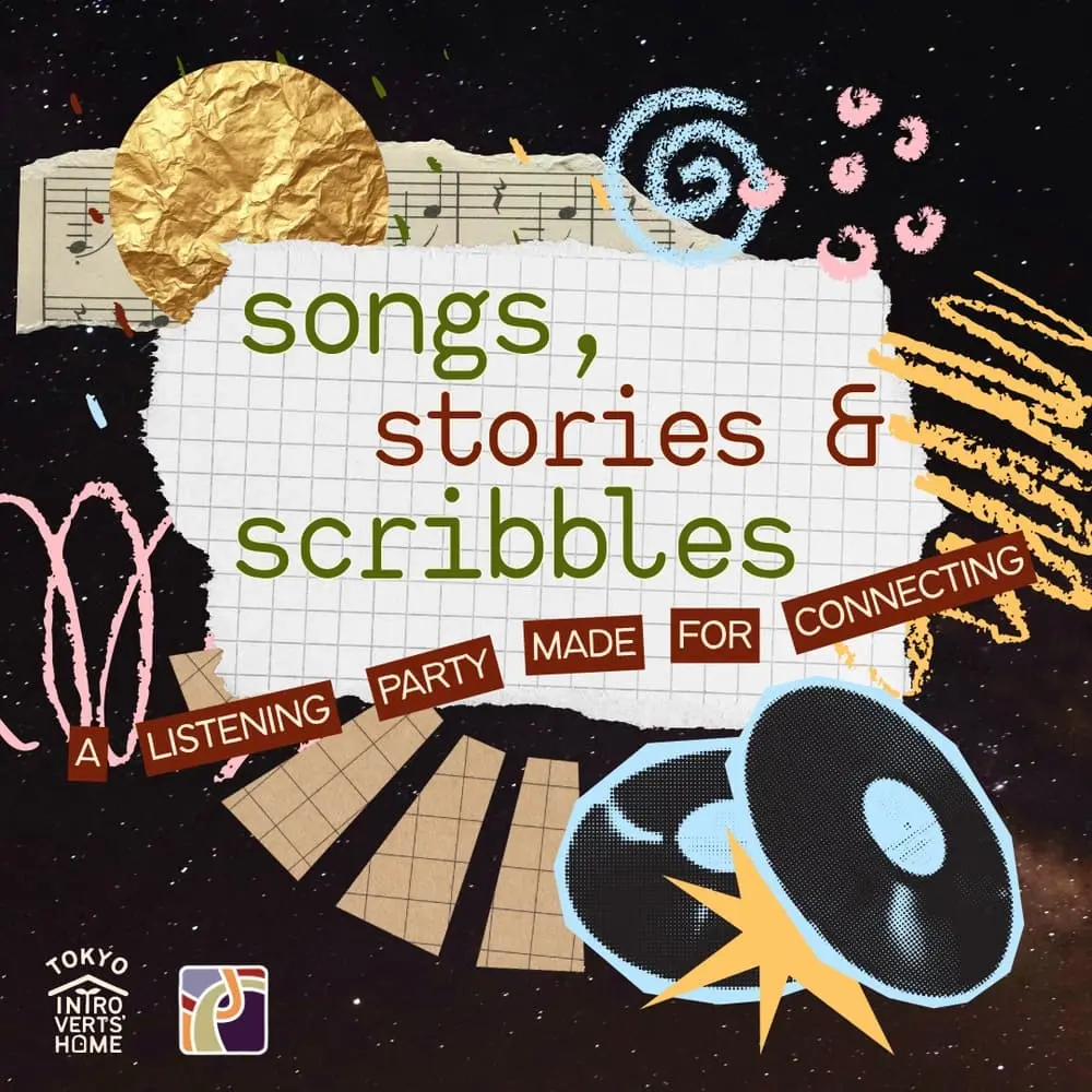 songs, stories & scribbles: a listening party made for connecting