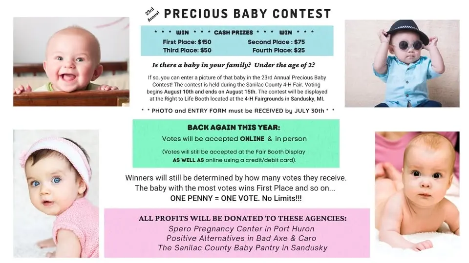 23nd Annual Precious Baby Contest