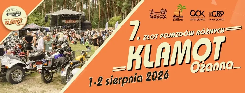 7. ZLOT POJAZDÓW RÓŻNYCH "KLAMOT" Ożanna 