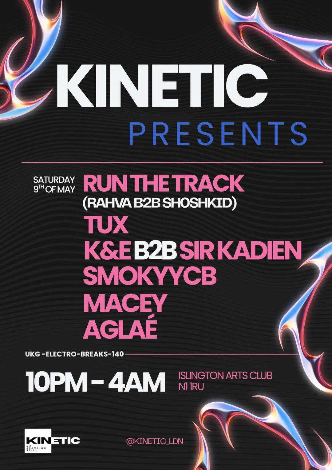 KINETIC X Run The Track