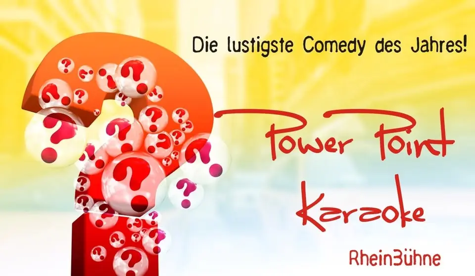 Die lustigste Comedy des Jahres: PowerPoint-Karaoke!