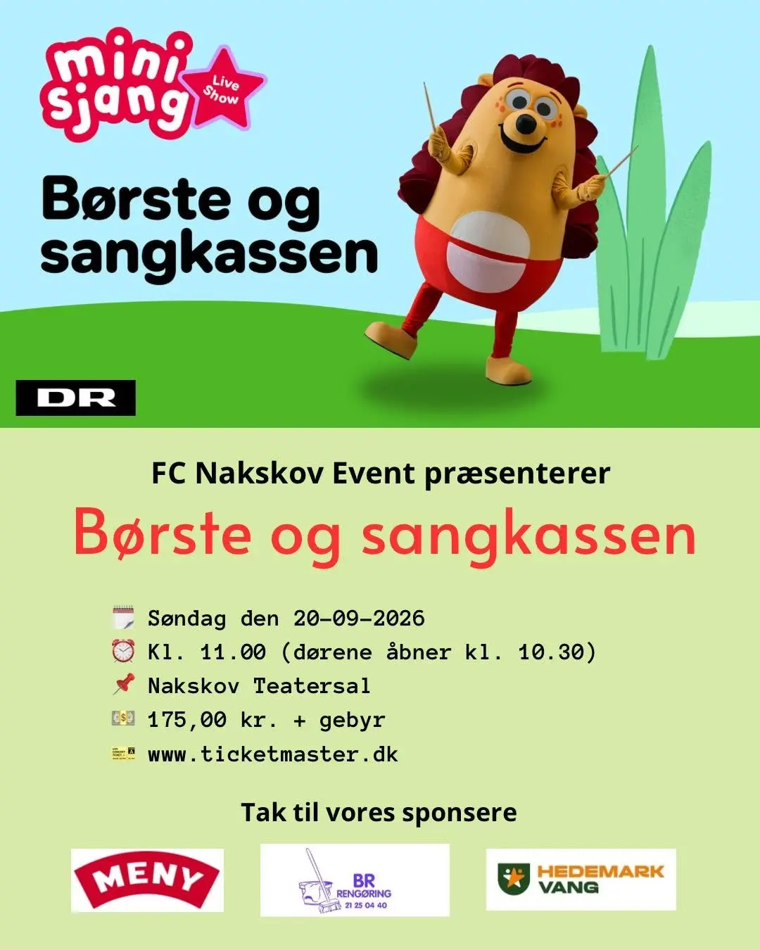 Børste og sandkassen
