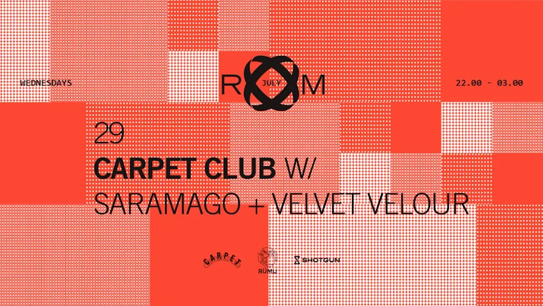 Room: Carpet Club W/ Saramago + Velvet Velour