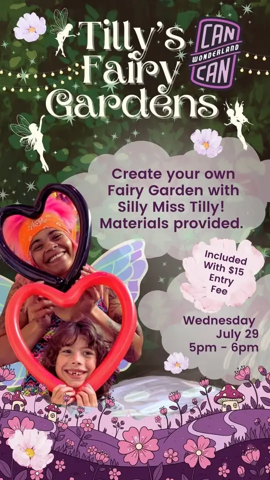 Silly Miss Tilly Fairy Garden Workshop