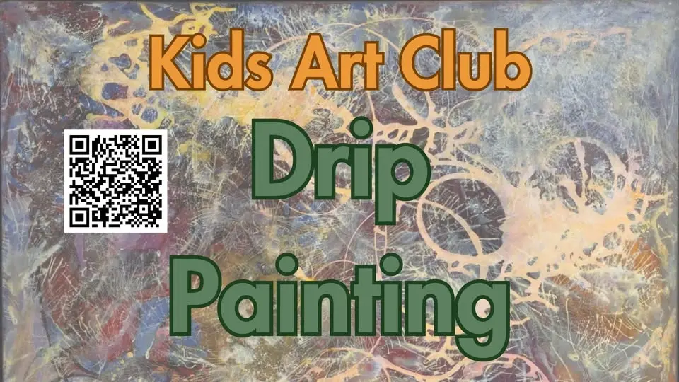 Kids Art Club - Drip Painting