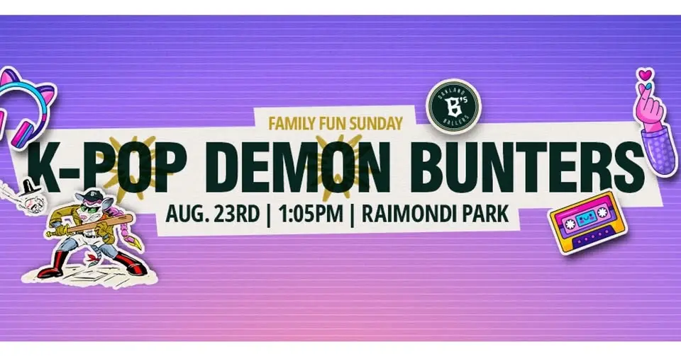 Oakland Ballers vs. Modesto Roadsters (KPOP Demon Bunters)