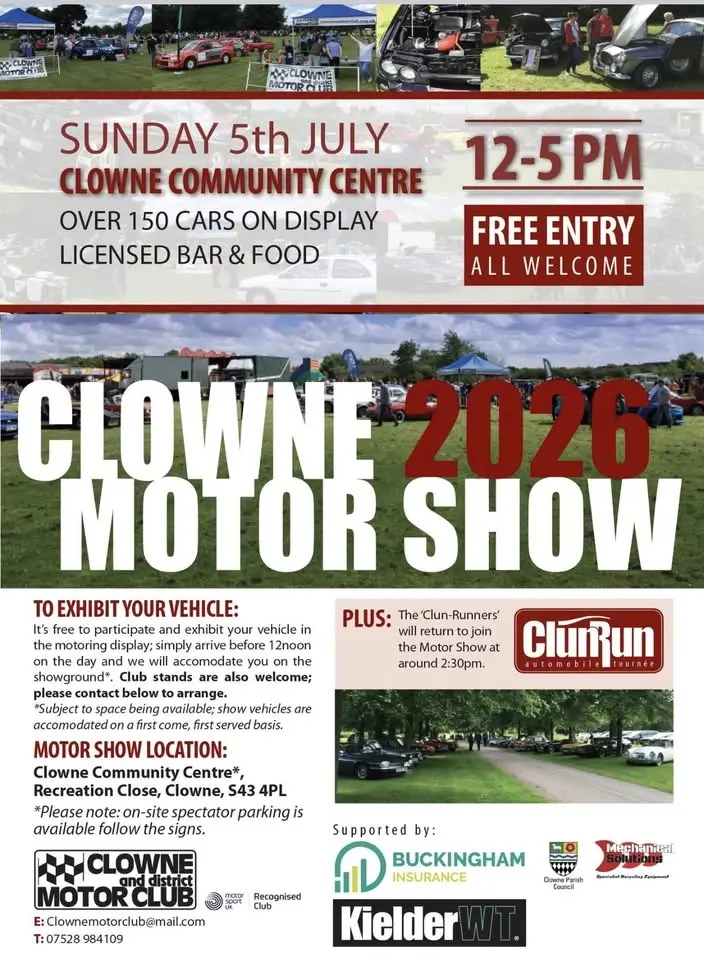 Y.A.S Clubstand Clowne Motor Show