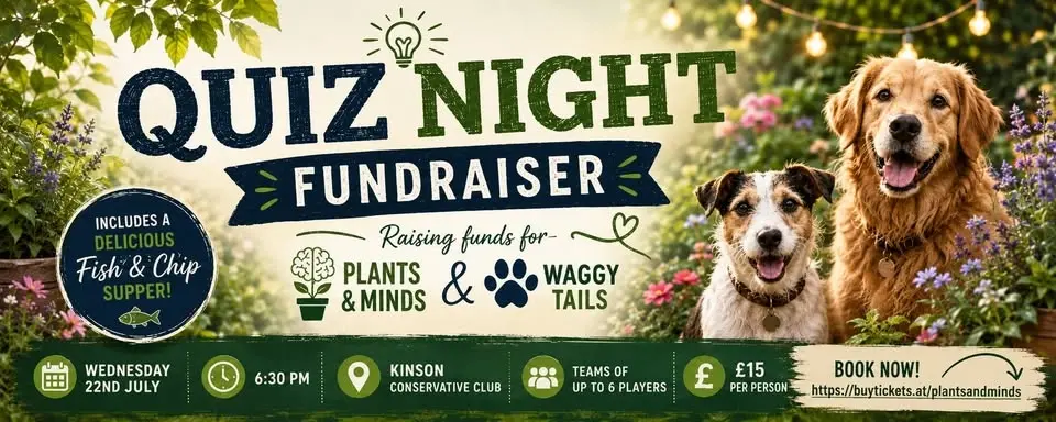 Quiz Night Fundraiser for Plants and Minds and Waggy Tails