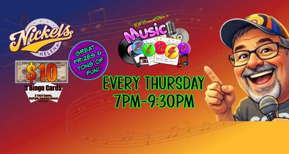 Thursday Night Music Bingo