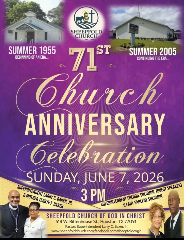 71st Church Anniversary