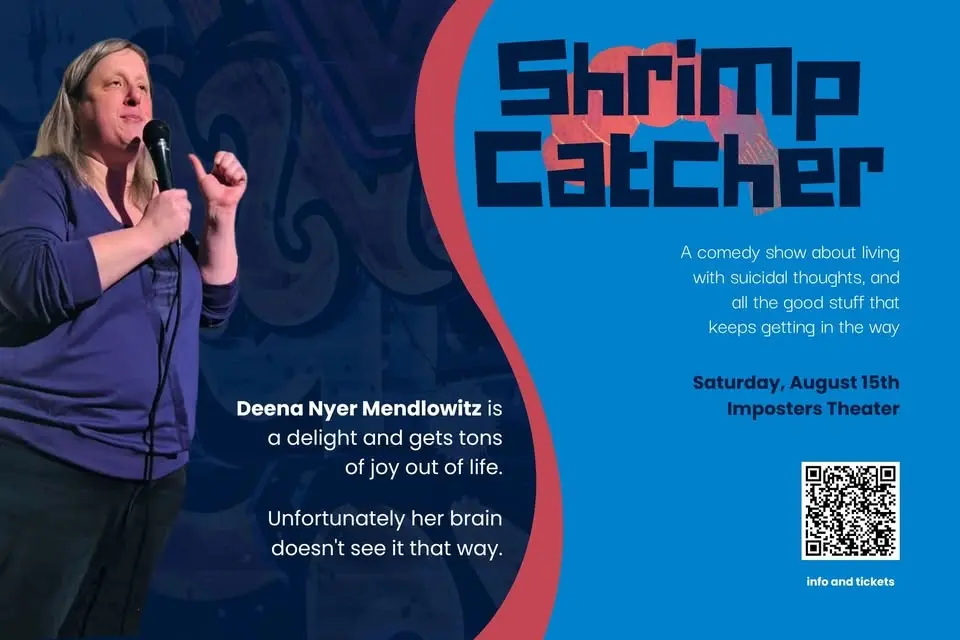 Shrimp Catcher: Live Comedy Show by Deena Nyer Mendlowitz