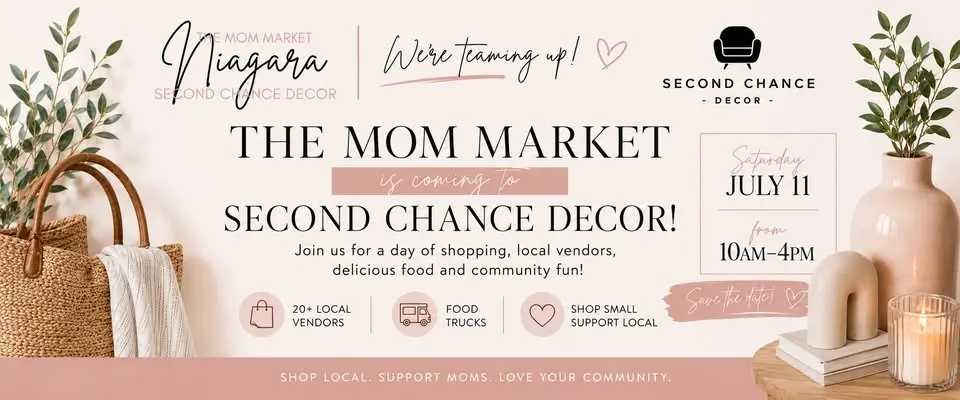 Mom Market Event at Second Chance Decor