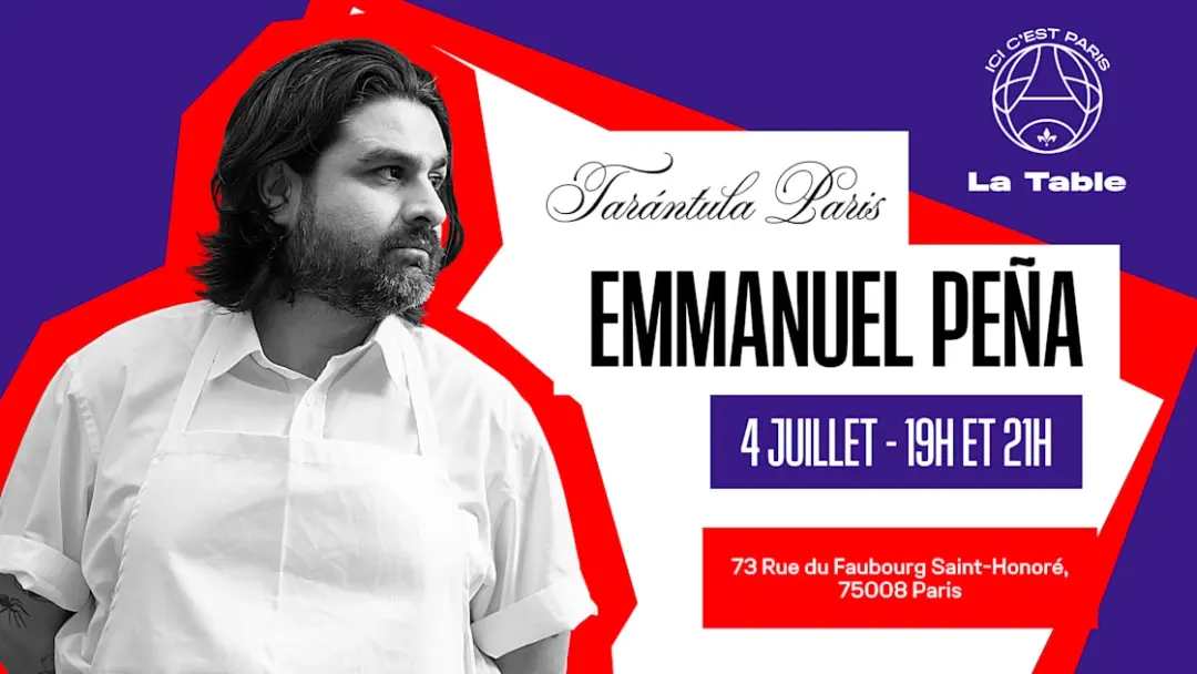 La Table - Emmanuel Peña De Tarántula, Paris