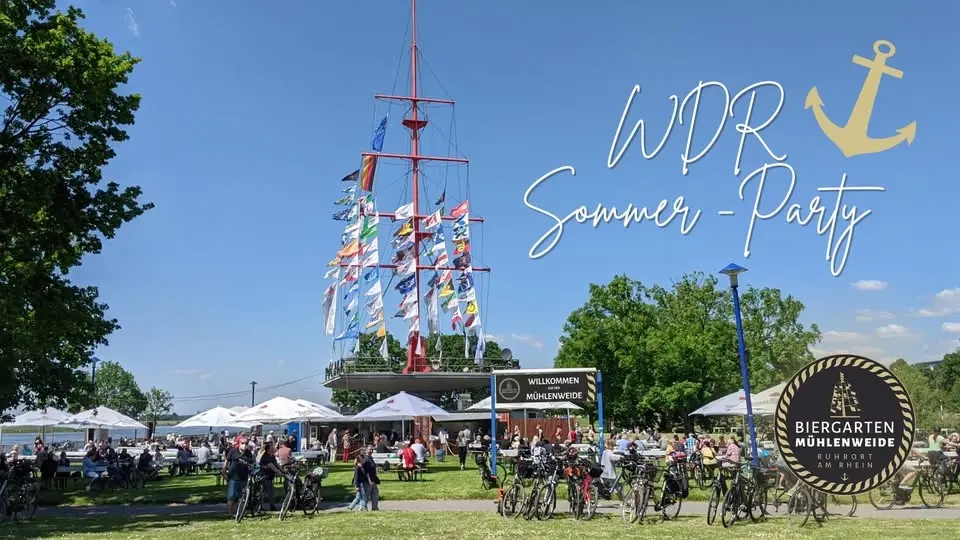 "WDR Sommer-Party" auf der Mühlenweide in Duisburg Ruhrort