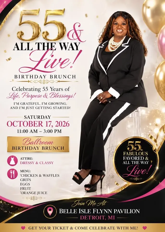 Dr. Andrea Thompson 55th Ballroom Birthday Brunch