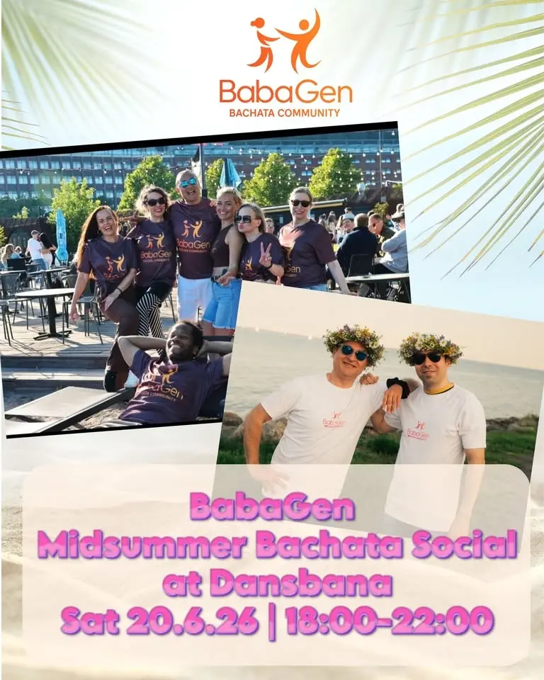 BabaGen Midsummer Bachata Social at Dansbana