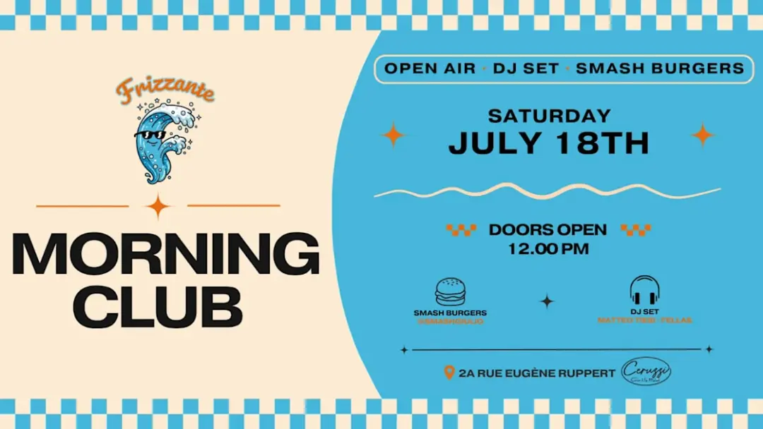 Frizzante 18.07 - Open Air Morning Club