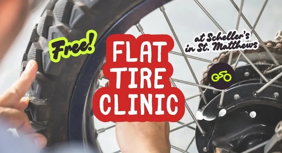 FREE Flat Tire Clinic at Scheller's in St. Matthews