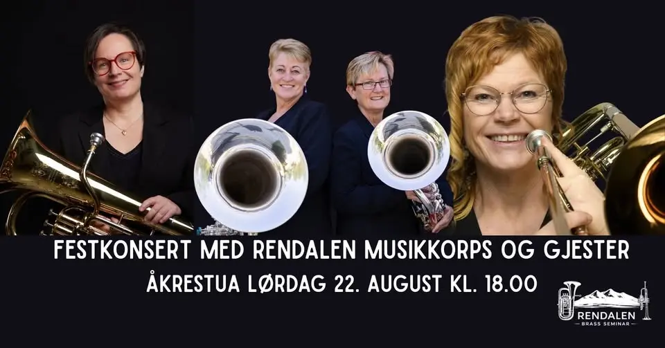 Festkonsert med Rendalen musikkorps og gjester