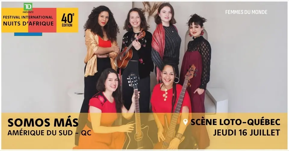 Somos Más - Festival international Nuits d'Afrique 2026