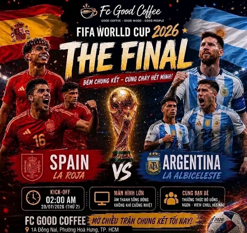 Trực tiếp chung kết World cup 2026