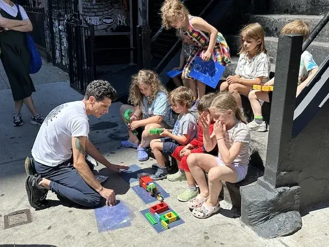 ICP Family Art Hour: Communal Braiding