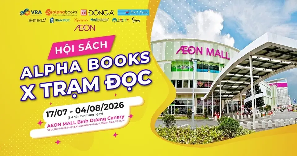 HỘI SÁCH ALPHA BOOKS X TRẠM ĐỌC - AEON MALL BÌNH DƯƠNG CANARY
