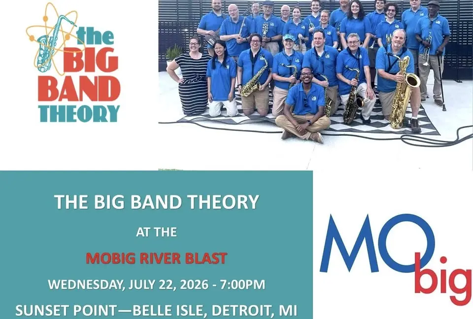 The Big Band at the MOBIG River Blast on Belle Isle