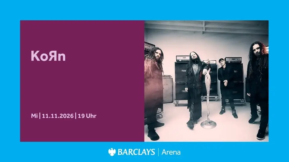 KoЯn  -EUROPE TOUR 2026 | Barclays Arena Hamburg