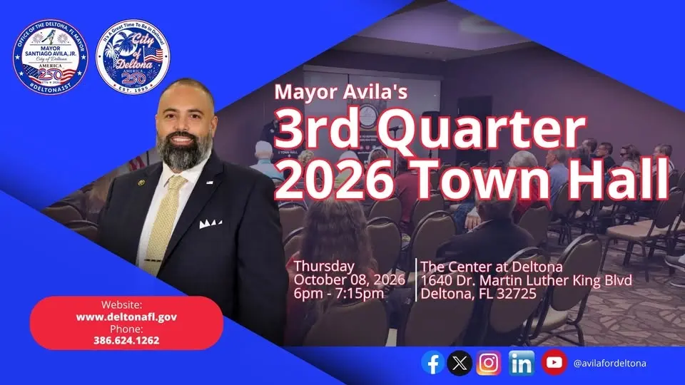 Mayor Avila’s 3rd Quarter Town Hall for 2026
