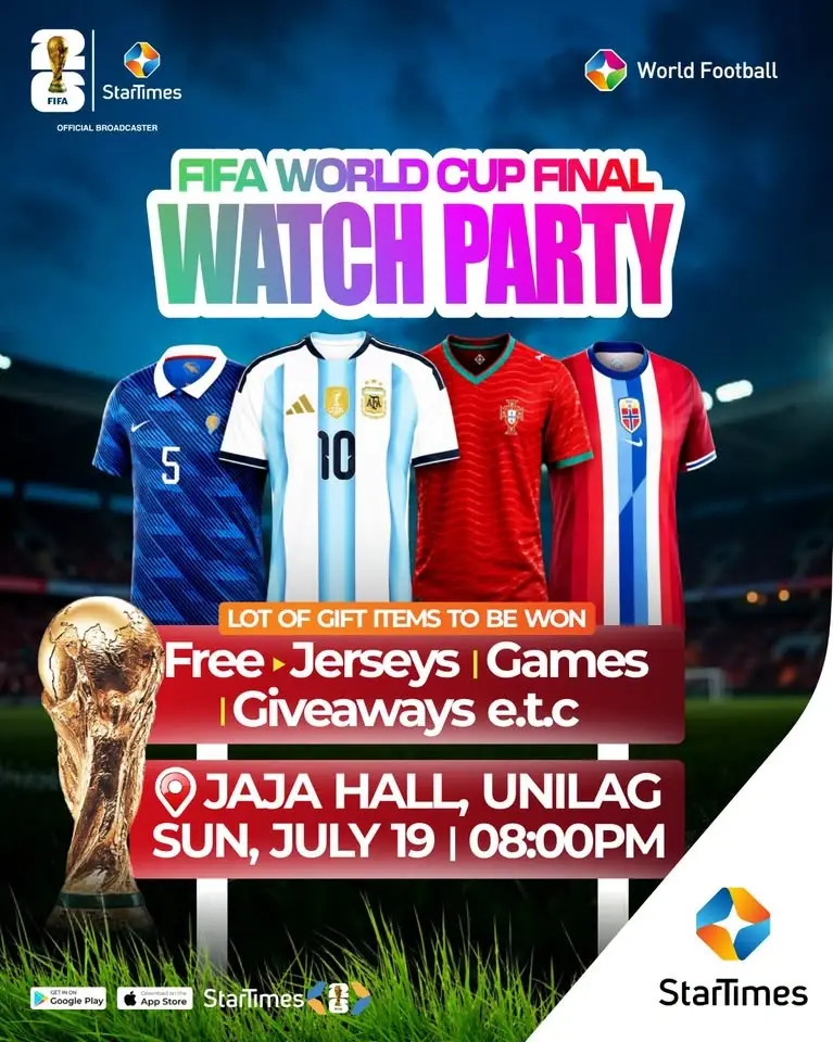 StarTimes FIFA World Cup 2026 Watch Party