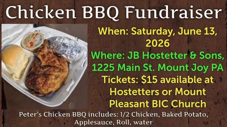 Peter's Chicken BBQ Fundraiser