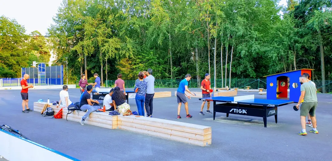 Outdoors: Ping Pong at Råsunda! 🏓🌲🌞