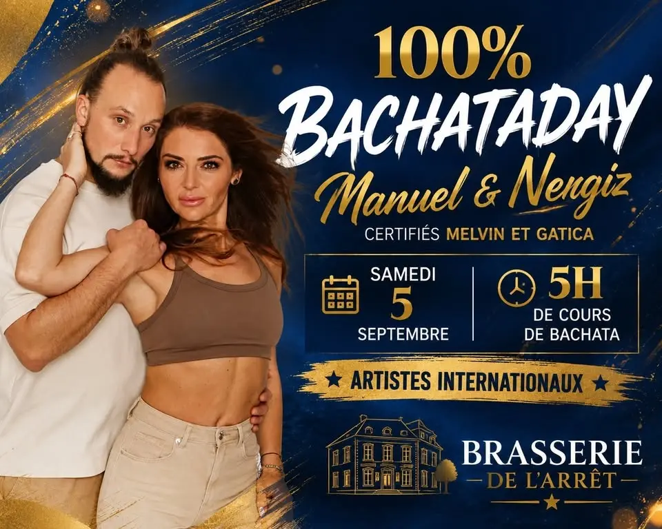 100% Bachataday avec Manuel et Nergiz et autres artistes, DJ Ladyalsa