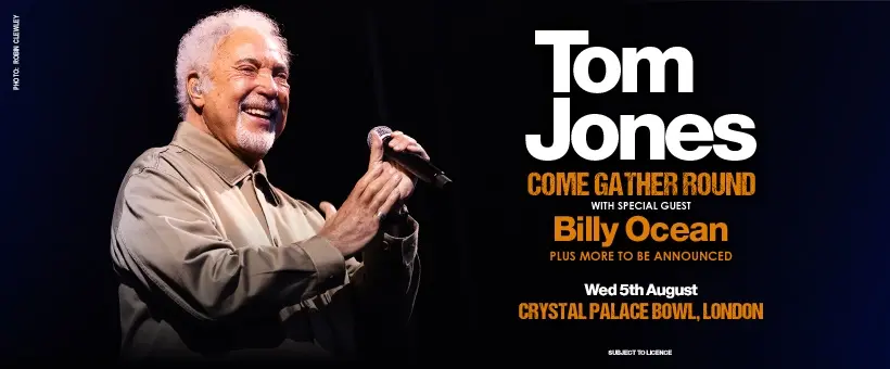 Palace Bowl Presents - Tom Jones