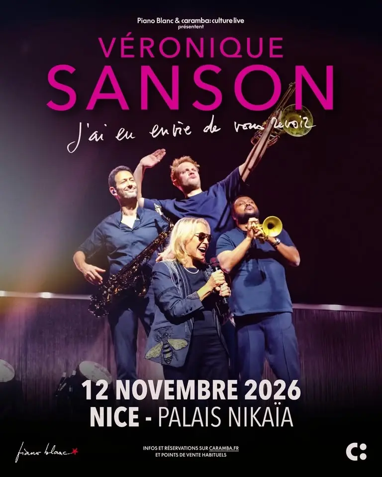 VÉRONIQUE SANSON • PALAIS NIKAÏA - NICE • 12 NOVEMBRE 2026
