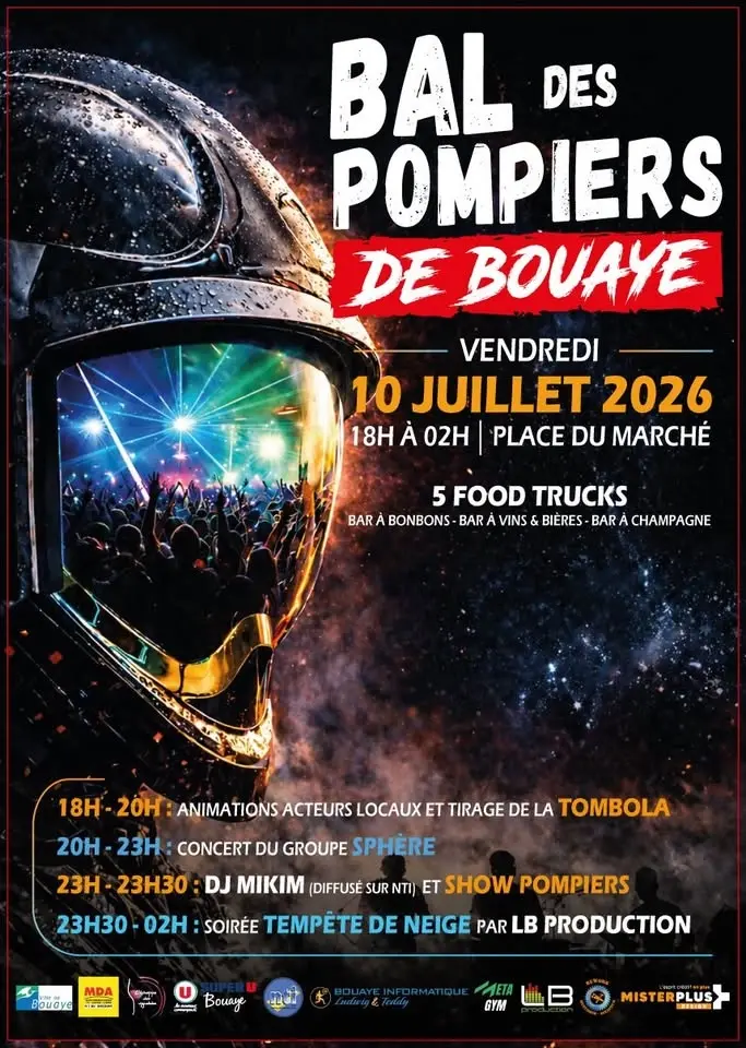 le bal des pompiers de BOUAYE 
