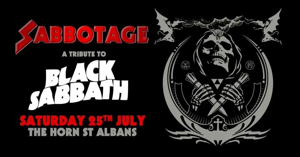 Sabbotage | The Horn, St Albans