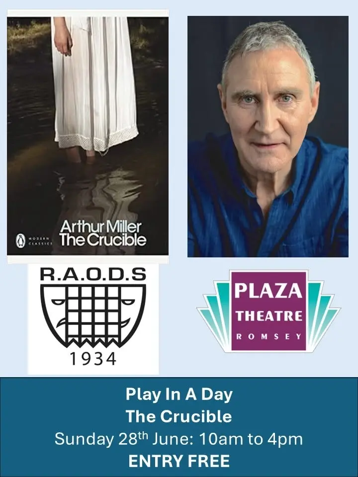 PLAY IN A DAY (THE CRUCIBLE) - ENTRY FREE
