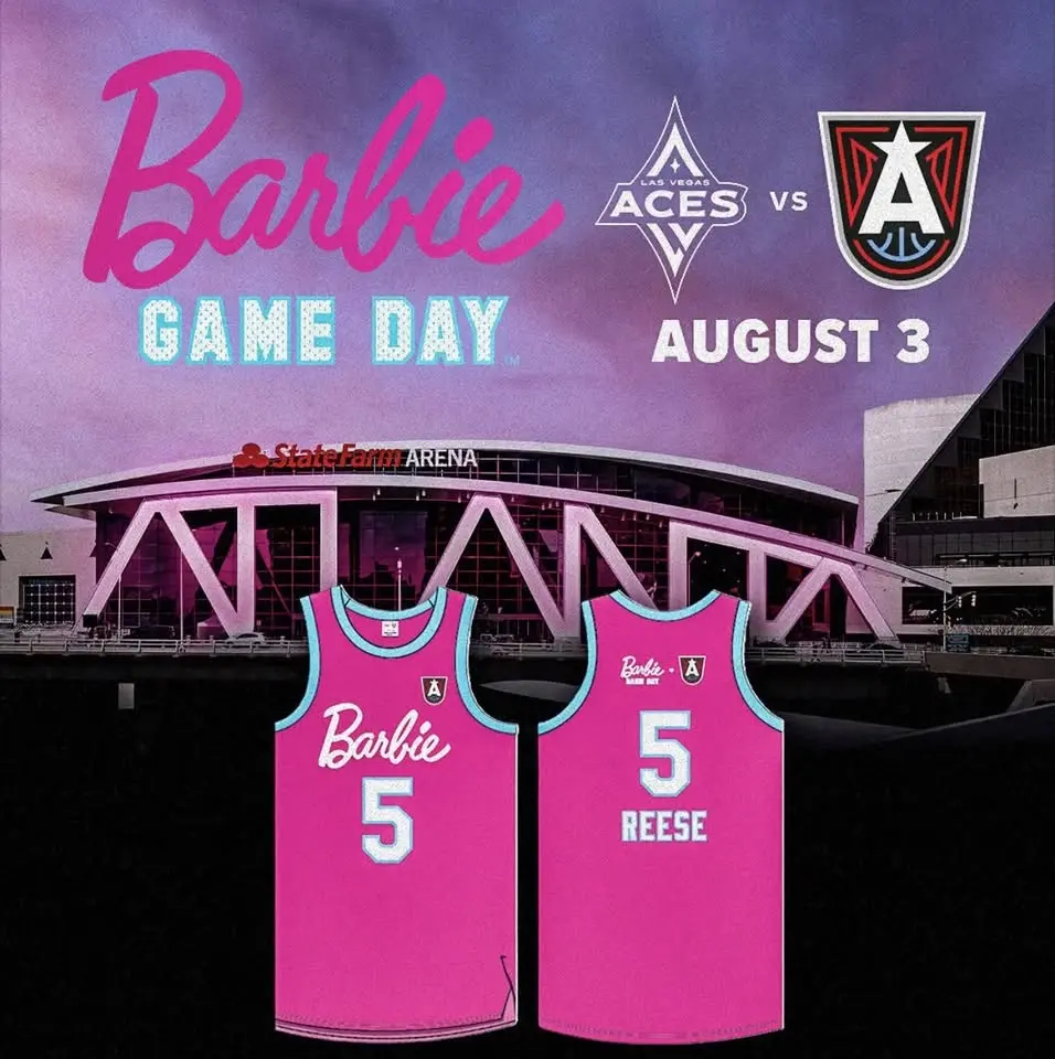 Atlanta Dream  - Barbie Game Day🩷💙