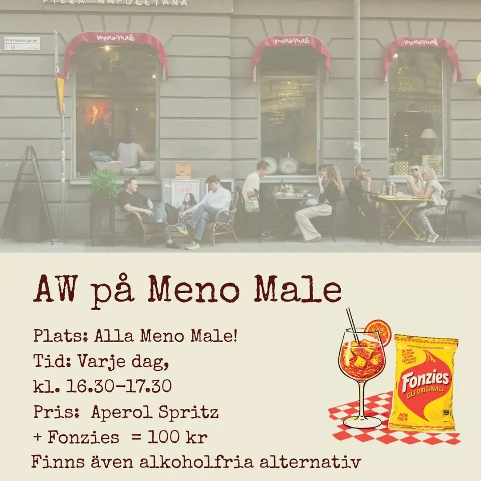 After Work på Meno Male 