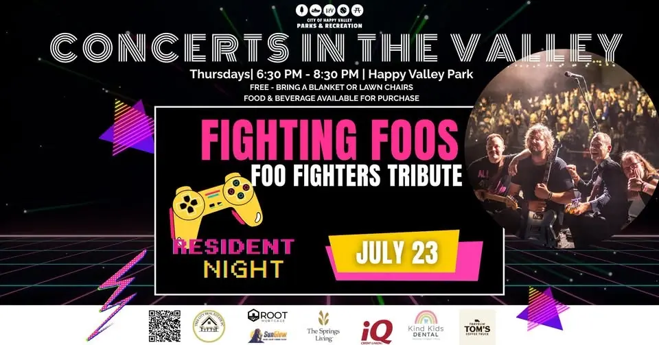 Fighting Foos (Foo Fighters Tribute)-Concerts in the Valley