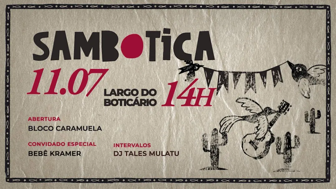 Arraiá Do Sambotica No Largo Do Boticário