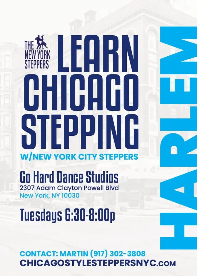 AUTHENTIC CHICAGO STEPPIN' LESSONS- HARLEM