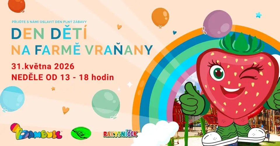 Den dětí na Farmě Vraňany 2026