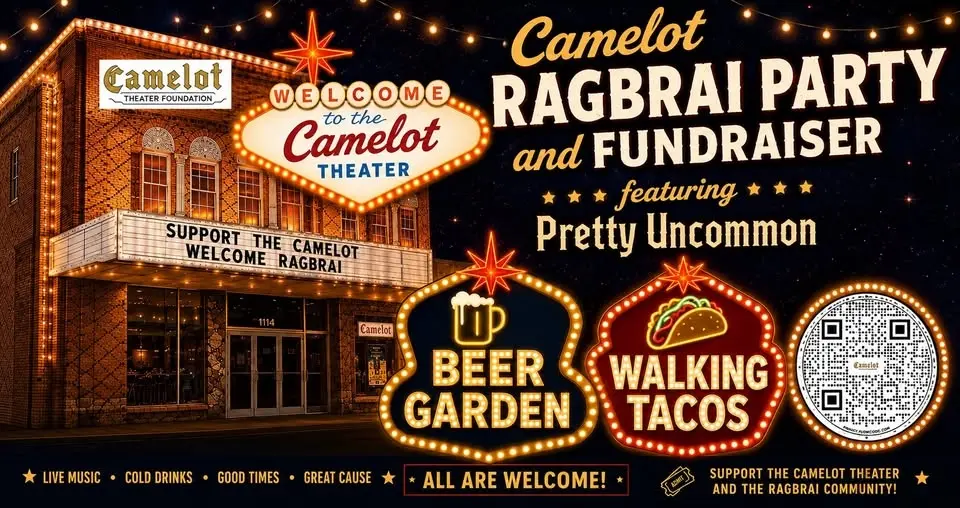RAGBRAI Party and Fundraiser featuring Pretty Uncommon--Beer Garden & Walking Tacos