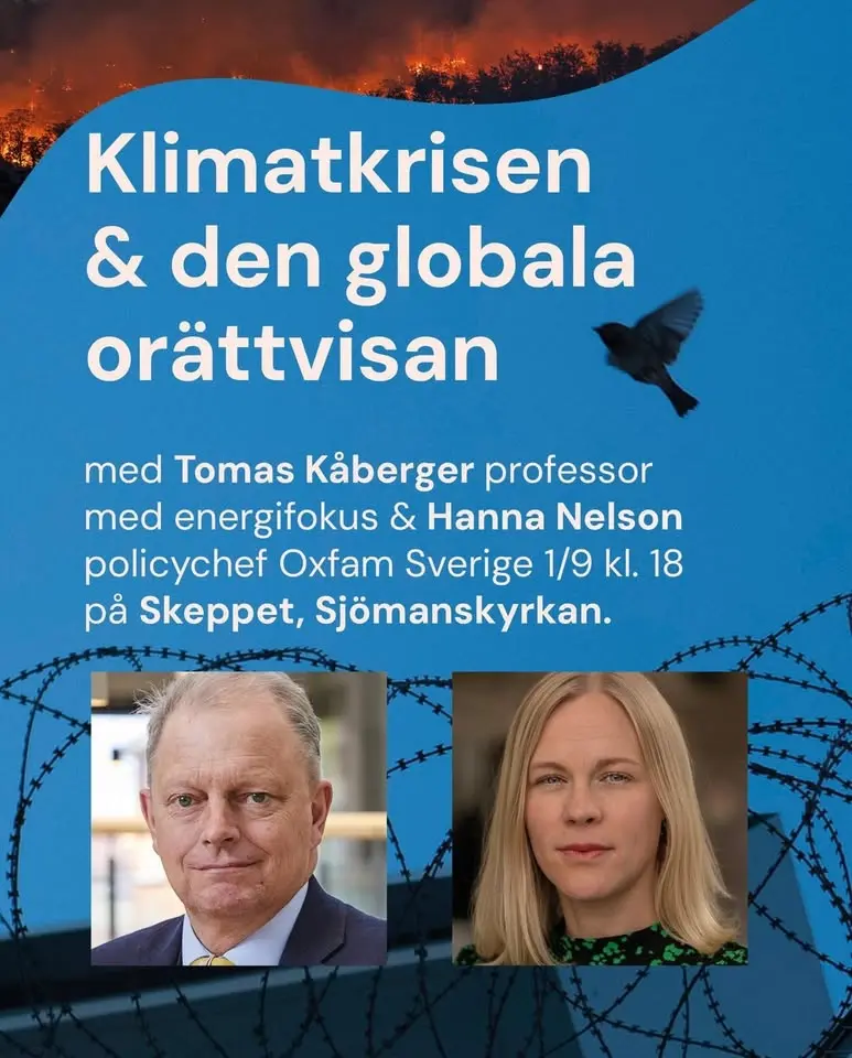 Klimatkrisen och den globala orättvisan 