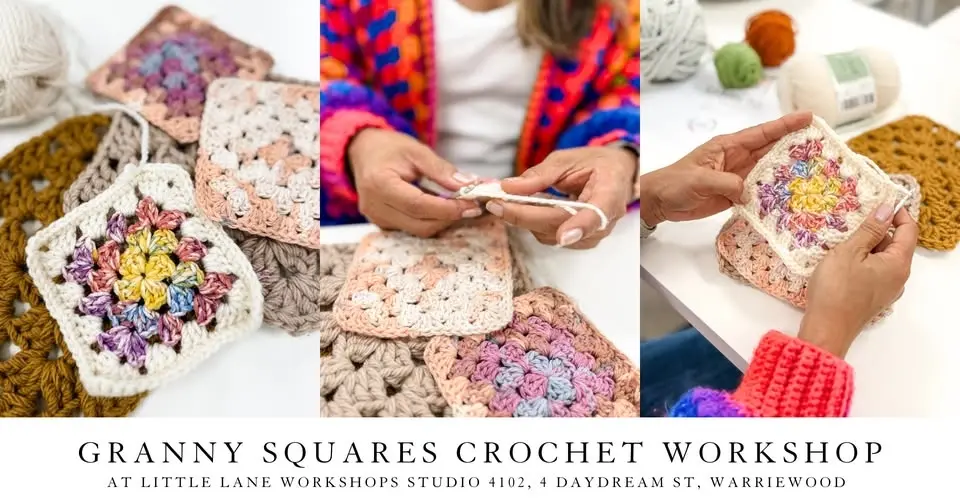 Learn To Crochet Granny Squares