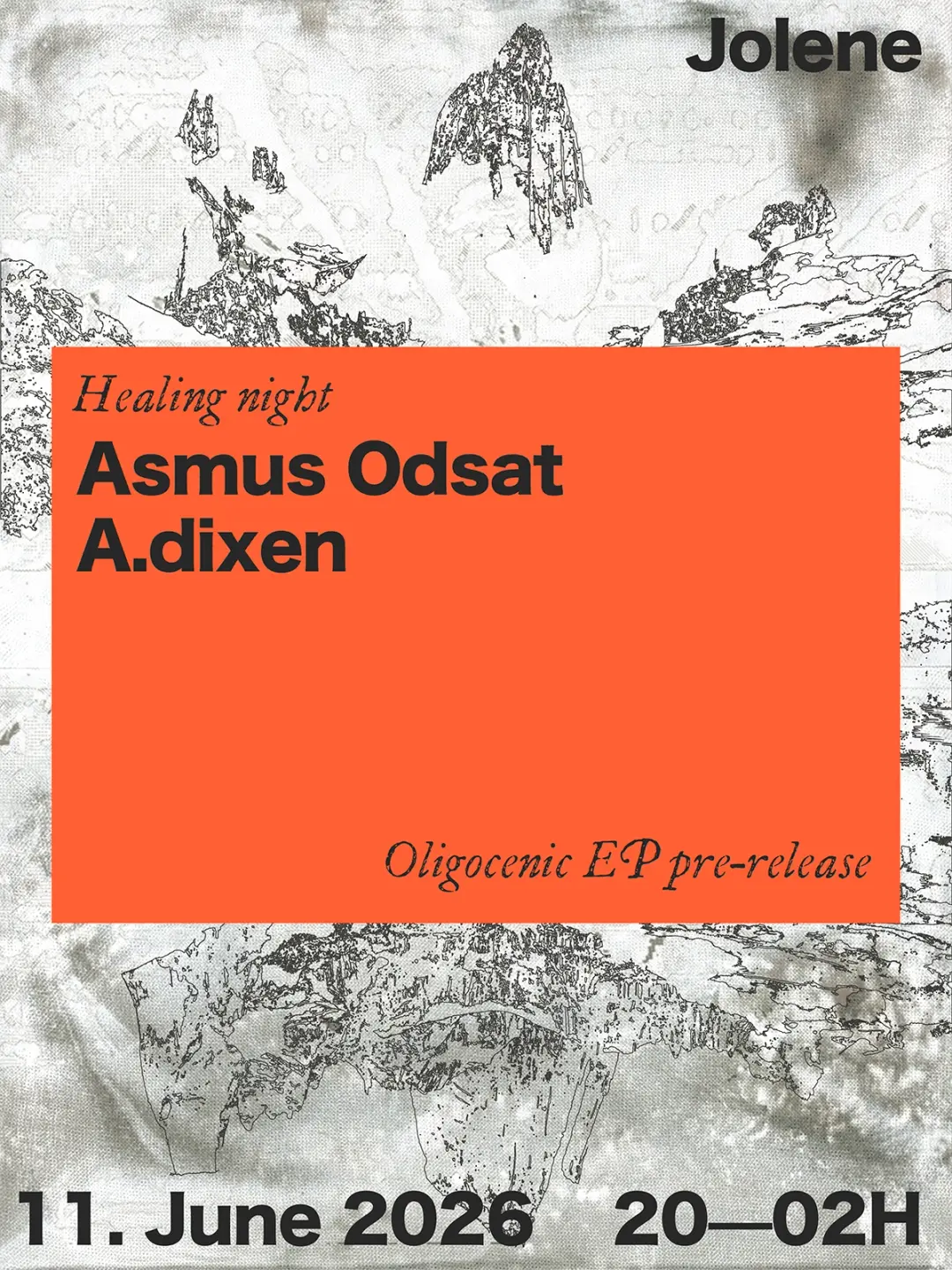 Healing Potions: 'Oligocenic EP' pre-release night (Asmus Odsat, A.dixen)